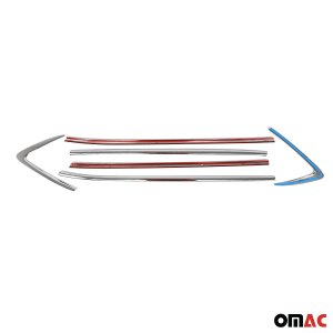 Hyundai Tucson Window Trim - Omac - S.Steel - Gloss Silver - 2016-2021